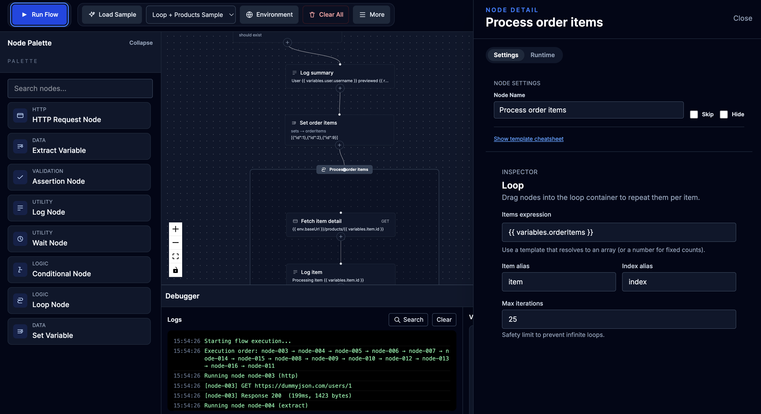 SpecRunner main editor screenshot